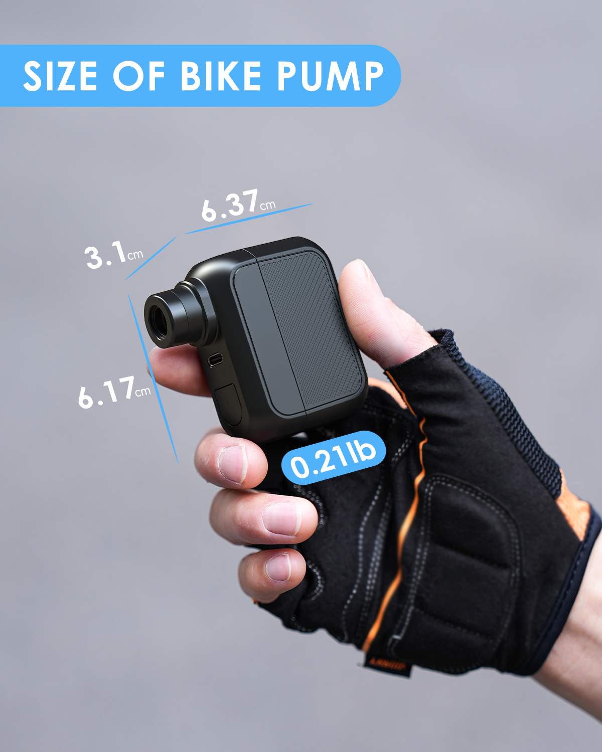 DWNDPUMP BICYCLE TIRE INFLATOR DP4